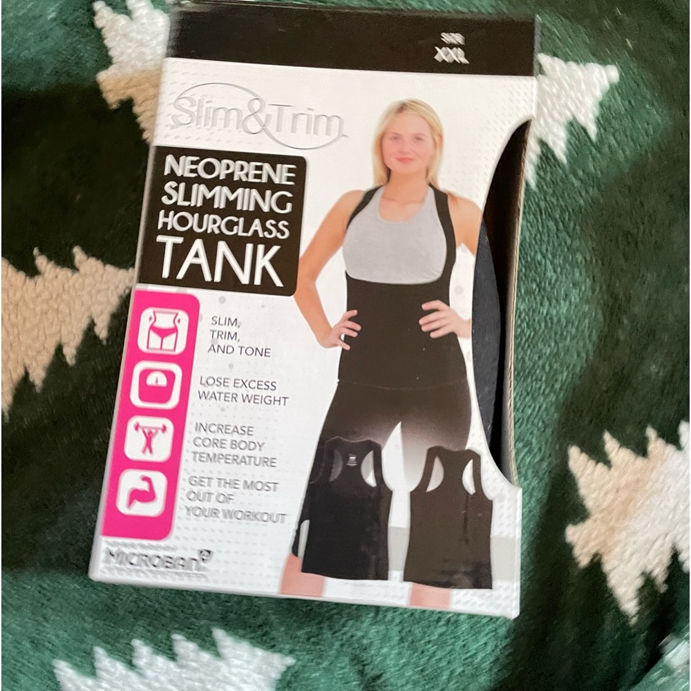NWOT SLIM & TRIM NEOPRENE SLIMMING HOURGLASS TANK(never been used or worn) XXL